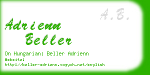adrienn beller business card
